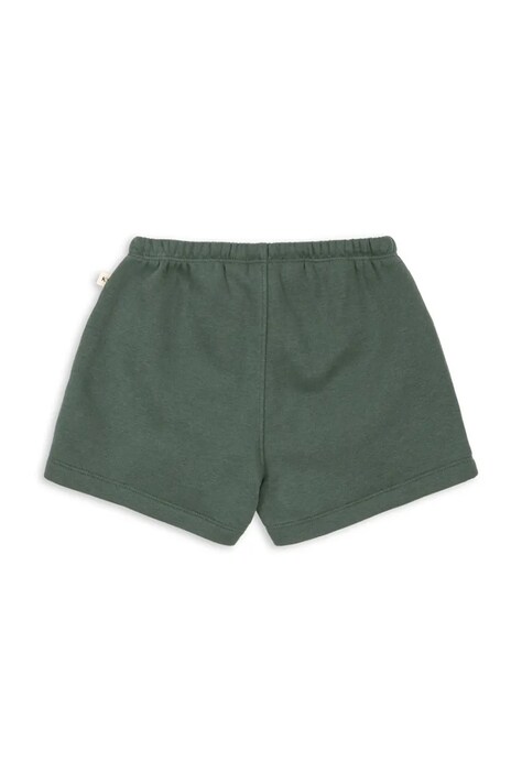 Konges Sløjd трикотажні шорти дитячі з бавовною LOU SWEAT SHORTS OCS — SS26-SZK030, зелений — фото 2