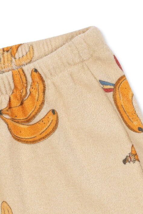 Konges Sløjd трикотажні шорти дитячі бавовняні ITTY SHORTS GOTS — SS26-SZK035, жовтий — фото 3