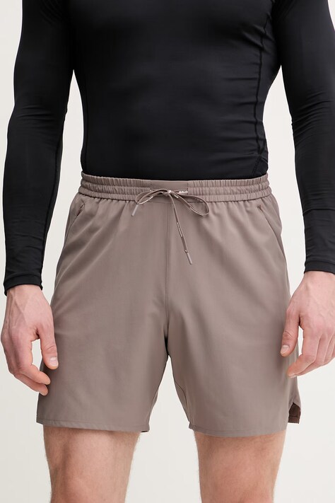 Salomon szorty treningowe SHKout męskie kolor brązowy LC2450900