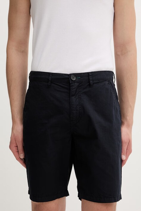 PS Paul Smith szorty męskie bawełniane granatowe regular waist M2R-035R-V21477