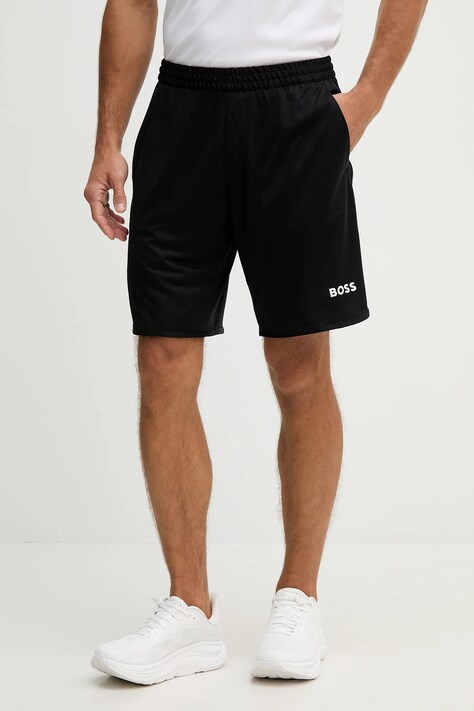 BOSS Green szorty SH_TOC Spin 9 inch męskie kolor czarny 50551953