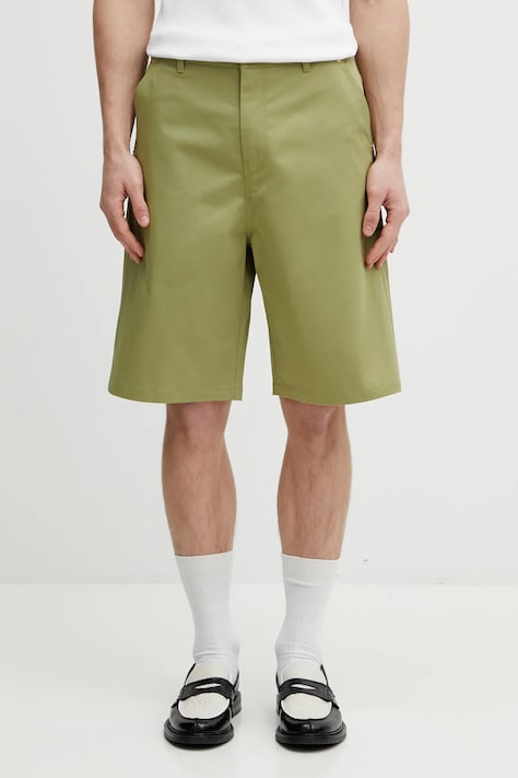 Drôle de Monsieur szorty Short Baggy męskie kolor zielony J.BS167.CO214.OL