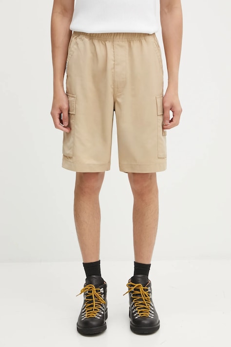 AAPE szorty Now męskie kolor beżowy AAPSPMB672XXO