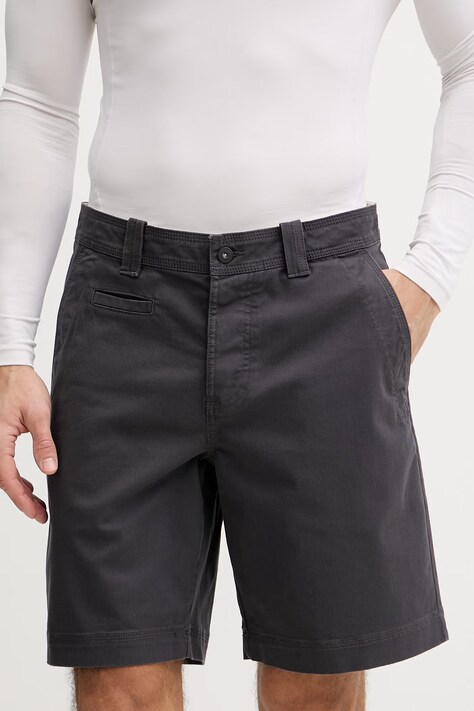 Columbia szorty męskie z bawełną Acker Rock szare regular waist 2157071