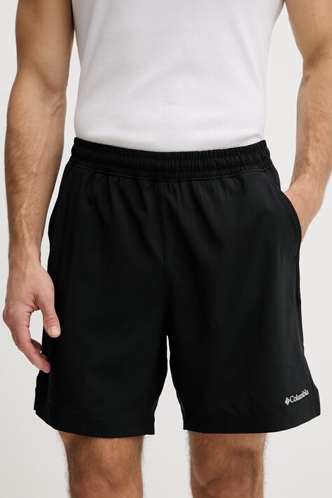 Columbia szorty męskie Vital Valley czarne regular waist 2157451