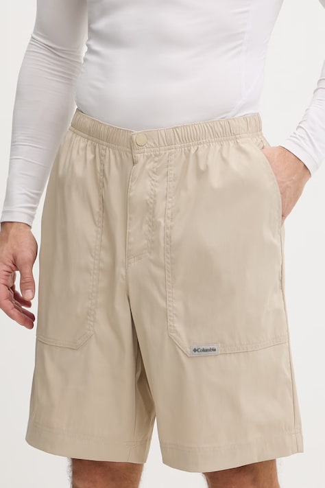 Columbia szorty męskie Landroamer Scout beżowe regular waist