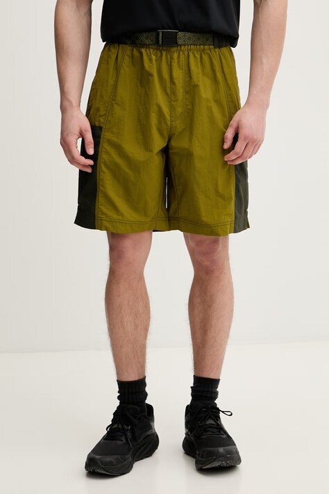 Columbia szorty męskie Sequoia Grove zielone regular waist 2157651