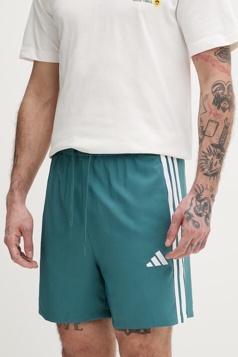 adidas Szorty męskie turkusowe regular waist KT0550