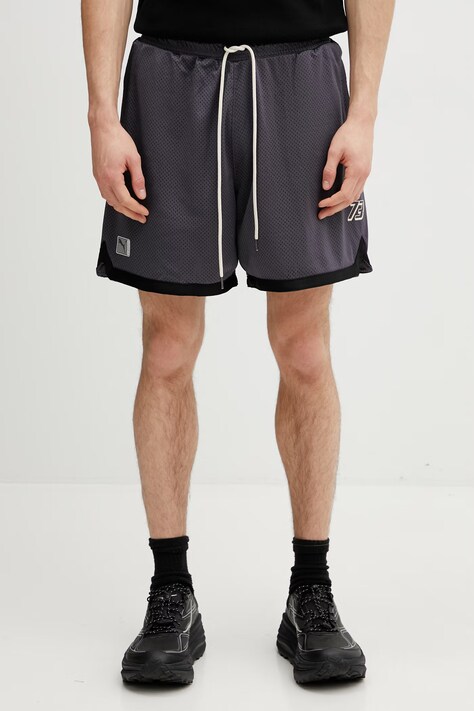 Šortky Puma Represent šedá farba, 635802