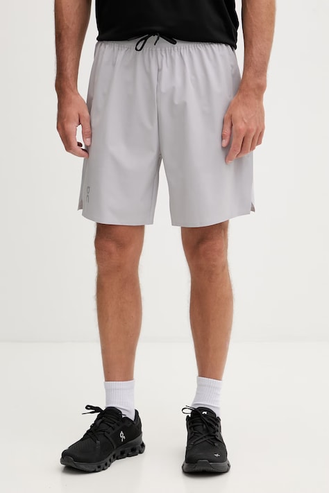 On szorty sportowe męskie szare high waist