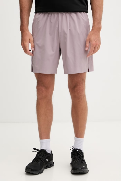 On szorty sportowe męskie Focus fioletowe 1MF11194390