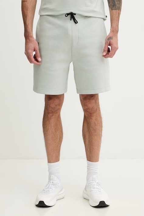 On szorty męskie z bawełną Focus Tech zielone high waist 1MF30330229