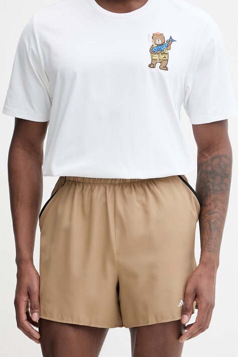 adidas TERREX szorty outdoorowe męskie kolor brązowy KA7368