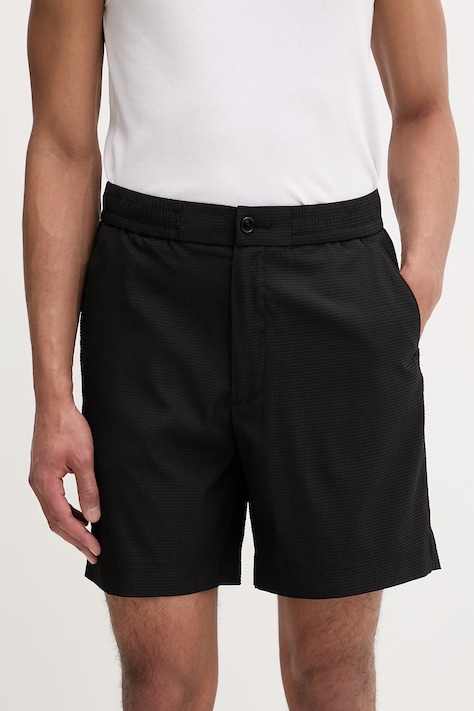 Calvin Klein šortky pánské černé regular waist LV04LF610G