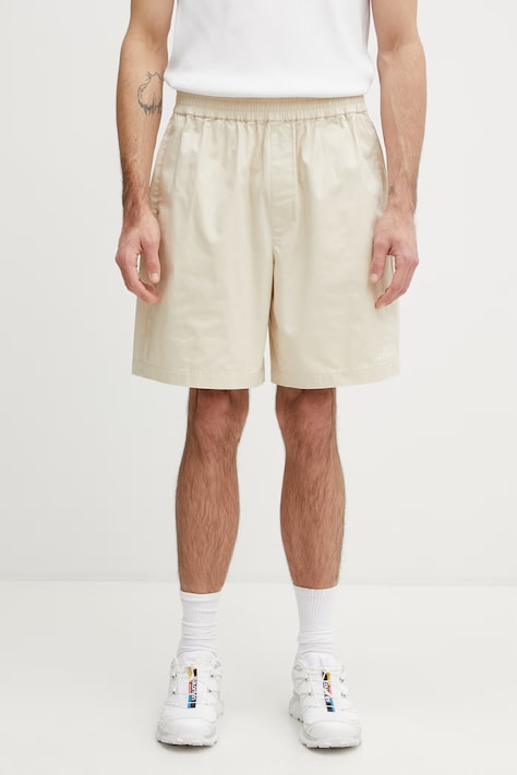 Axel Arigato Heath Drawstring Shorts szorty bawełniane męskie beżowe high waist A3809002