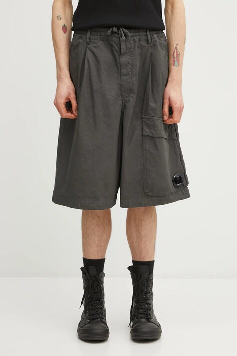 C.P. Company cotton shorts gray color 20CMBE127A110325G