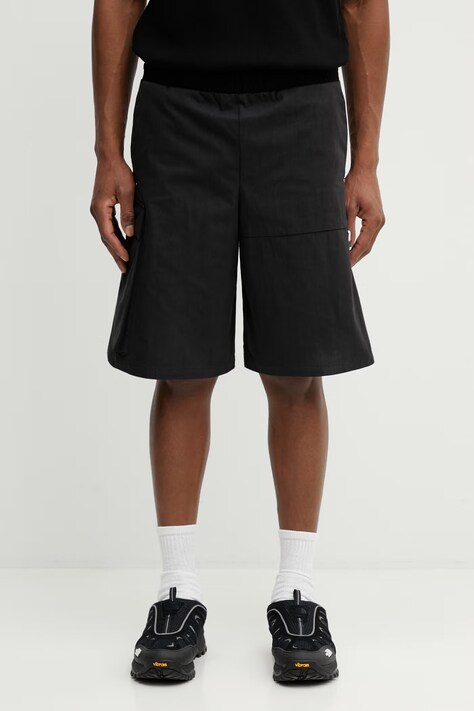 Heliot Emil szorty męskie kolor czarny SS26PRE_M_10_224_BLK01