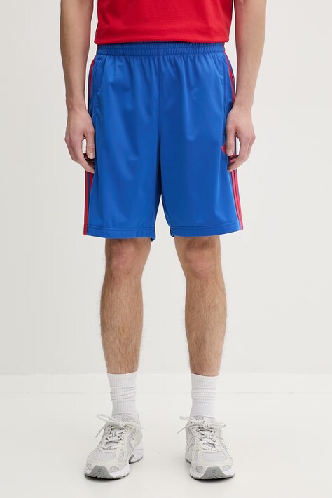 adidas Originals szorty męskie Firebird niebieskie high waist KE1372