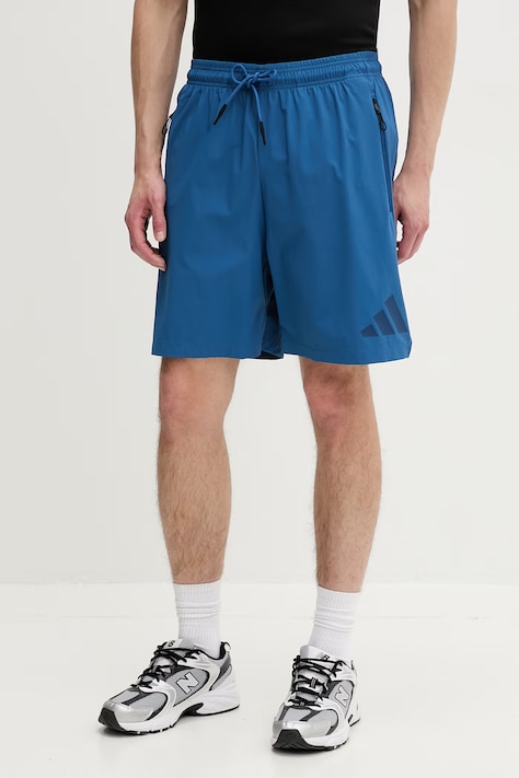 Adidas Sportovní šortky pánské modré regular waist KF0581