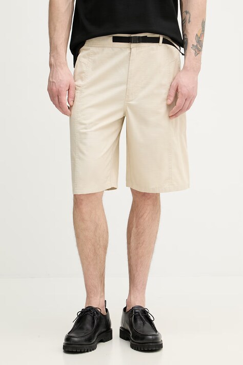 United Colors of Benetton šortky pánské bavlněné béžové regular waist 4QEZU901D