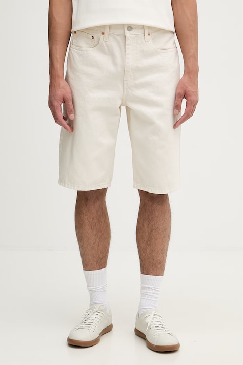 Levi's szorty męskie jeansowe 469 LOOSE beżowe 39434-0168