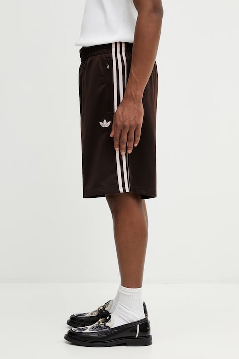 adidas Originals szorty FIREBIRD SHO męskie kolor brązowy KE1373
