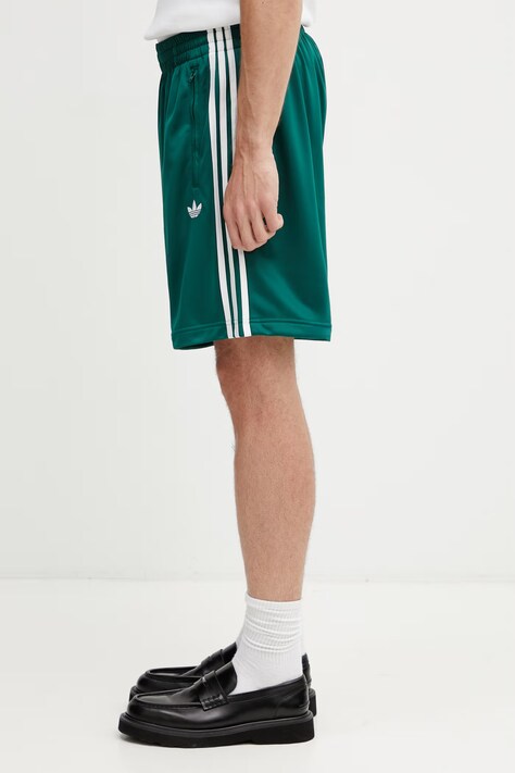 adidas Originals FIREBIRD SHO szorty męskie turkusowe regular waist KE1376