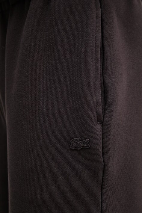 Lacoste трикотажні шорти чоловічі бавовняні — SS26-SZM0C3, коричневий — фото 4