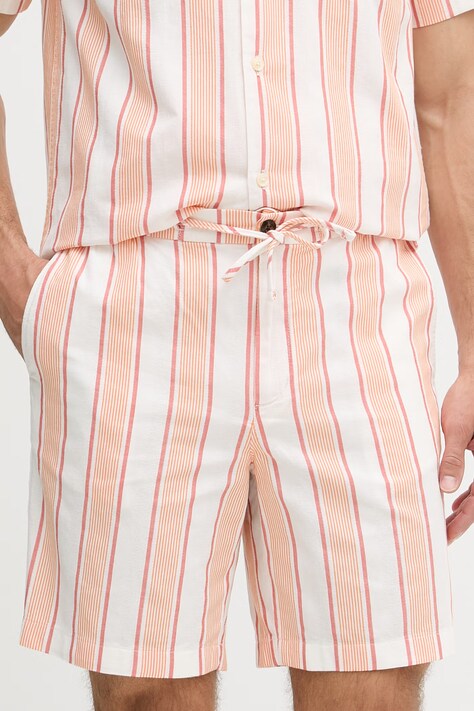 Tommy Hilfiger kratke hlače za muškarce od pamuka SUMMER narančaste MW0MW42988