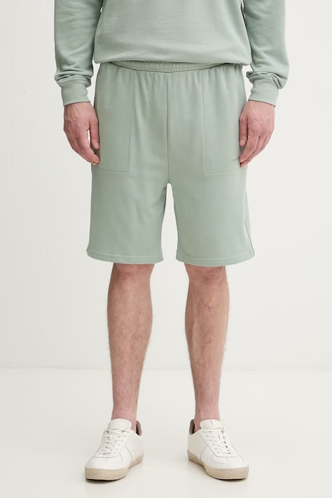 Tommy Hilfiger pantaloni scurți de trening pentru bărbați, cu bumbac verzi regular waist UM0UM03914