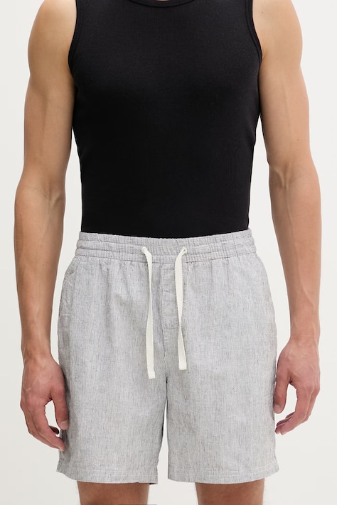 Tommy Jeans szorty męskie bawełniane z elastanem niebieskie regular waist DM0DM22852