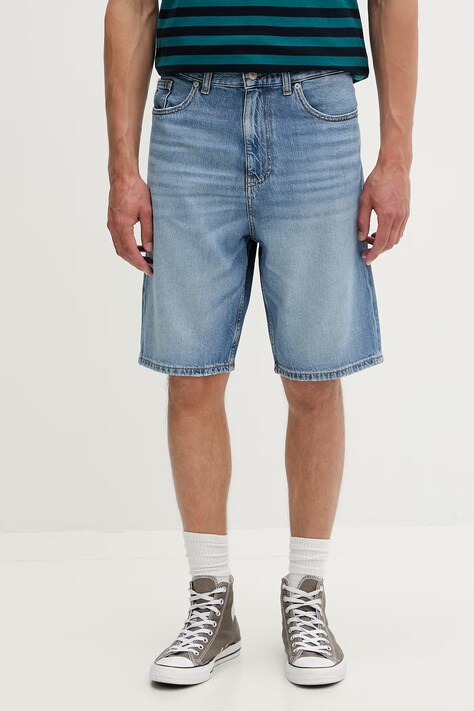 Tommy Jeans szorty męskie jeansowe niebieskie regular waist DM0DM22983