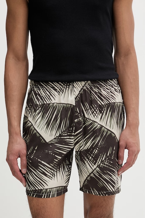 Calvin Klein pantaloncini da uomo con modal verde regular waist LV00NM2992