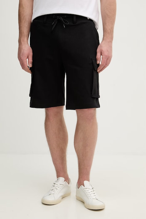 Aeronautica Militare szorty męskie kolor czarny BF0031UF00674