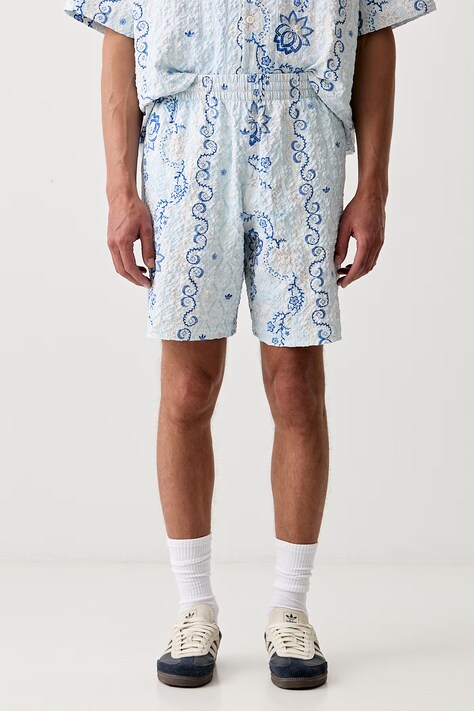 adidas Originals шорты для мужчин Resort голубые regular waist KX1228
