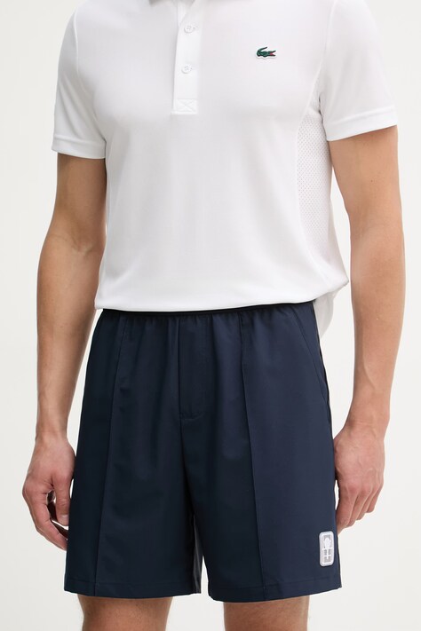 Lacoste szorty męskie granatowe regular waist GH0203