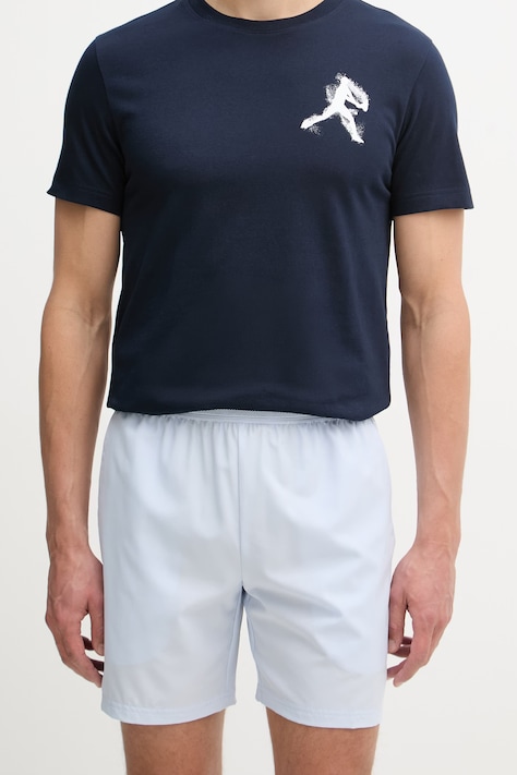 Lacoste szorty męskie niebieskie regular waist GH9961
