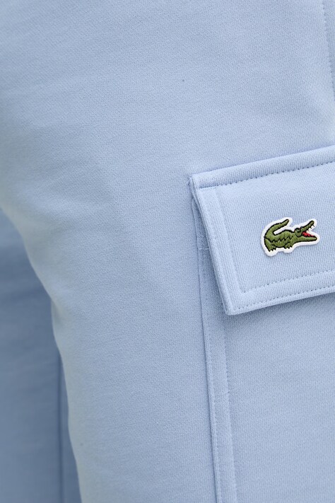 Lacoste трикотажні шорти чоловічі бавовняні — SS26-SZM0FD, блакитний — фото 4