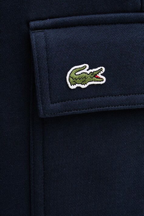 Lacoste трикотажні шорти чоловічі бавовняні — SS26-SZM0FD, темно-синій — фото 4