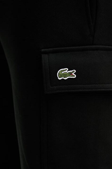Lacoste трикотажні шорти чоловічі бавовняні — SS26-SZM0FD, чорний — фото 3