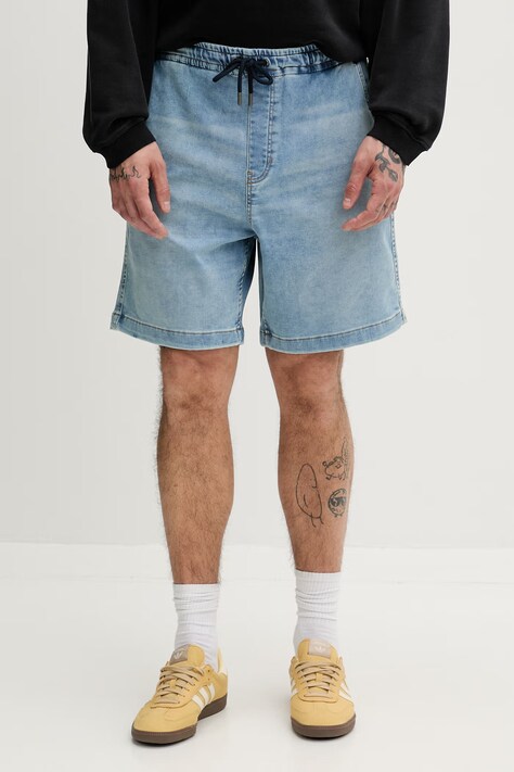 Guess Jeans kratke hlače za muškarce plave spušteni struk M6GD35 D8001