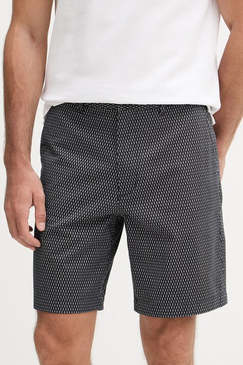 Tommy Hilfiger pánské bavlněné šortky s elastanem námořnické modré high waist MW0MW42353