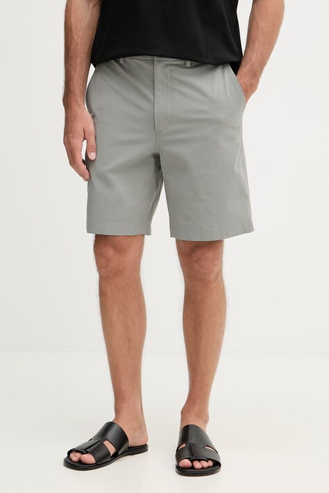 Tommy Hilfiger pantaloni scurți chinos pentru bărbați gri regular waist MW0MW42354