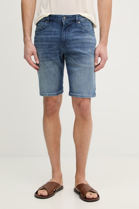 BOSS szorty męskie jeansowe Re.Maine niebieskie regular waist 50568873