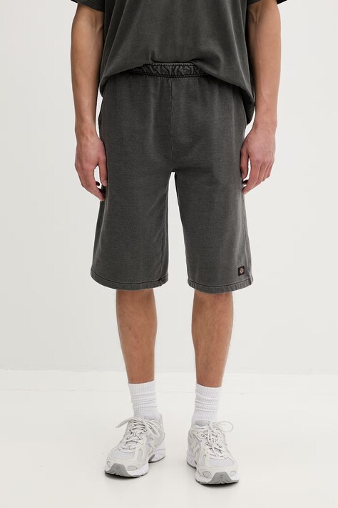Dickies szorty dresowe męskie z bawełną szare regular waist DK0A885BBLK1