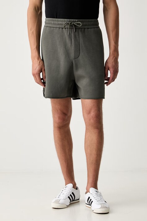 Armani Exchange трикотажні шорти чоловічі коричневі regular waist