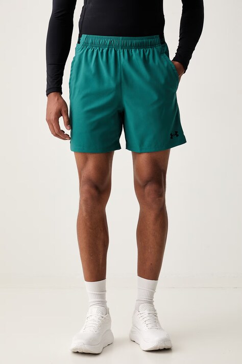 Under Armour sportovní šortky pánské Vanish Woven zelené regular waist 6009865