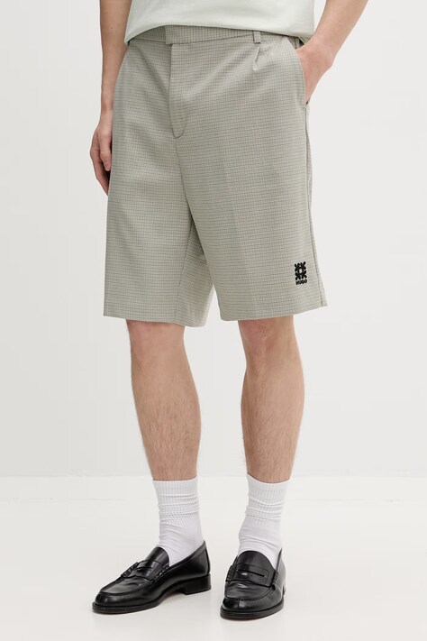 HUGO kratke hlače za muškarce Franjo262S zelene 50556750