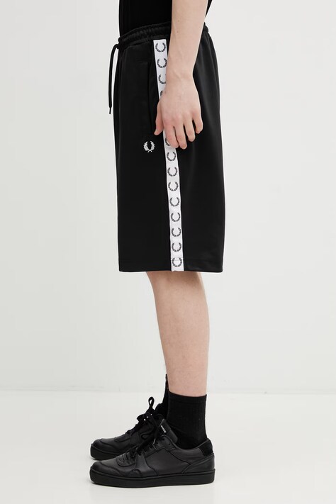 Fred Perry szorty męskie kolor czarny S5508