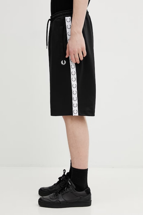 Fred Perry szorty męskie kolor czarny S5508